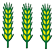 3 épis 3 épis