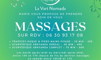 Le Vert Nomade - Modelages Bien-être