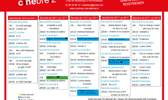 Cinébreiz | Programme de Novembre