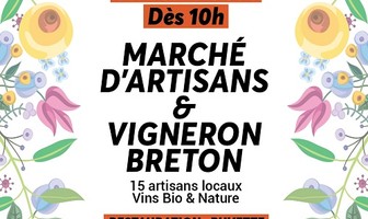 Marché d&#039;artisans et vigneron Breton